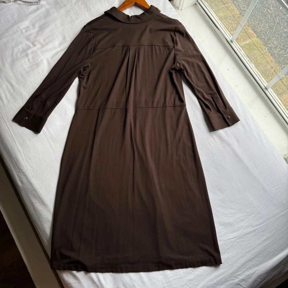 Talbots brown knit